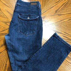 Levi’s mid rise skinny jeans